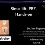 Curs “Sinus Lift. PRF. Hands-on”, 20 februarie 2015, Bucuresti