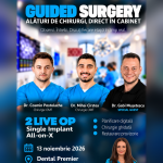 Curs Live Guided Surgery: 2 Live OP, Single Implant & All-on-X, 13 noiembrie 2026, Bucuresti